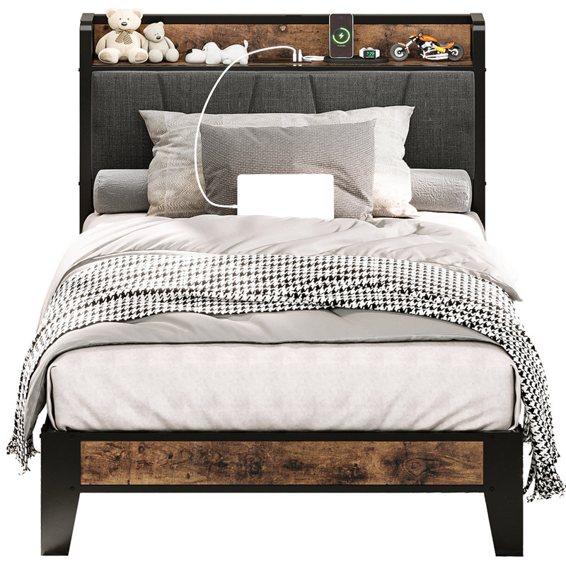 17 Stories Tharsiga 39'' Bed Frame & Reviews Wayfair